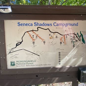 Seneca Shadows Campground - Map of Campground (Sept, 2025). - Campgrounds Near Me Seneca Shadows Campground - Map of Campground (Sept, 2025). - Campgrounds Near Me
