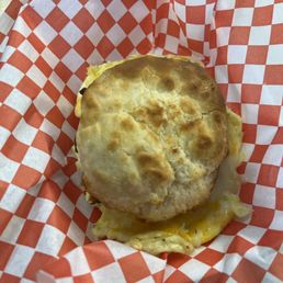 Biscuit breakfast sando Biscuit breakfast sando