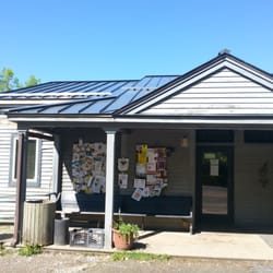 Leverett Village Coop - That is the front entrance.