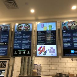 Freshii - Freshii's menu
