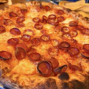 Robert's Pizza and Dough - Cup & Char Pepperoni Pizza - Pizza Near Me - Chicago, Illinois