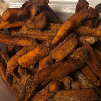 Veggie Busters - Cinnamon Sweet Potato Fries, 6.2.2021. - American Near Me - Atlanta, Georgia Veggie Busters - Cinnamon Sweet Potato Fries, 6.2.2021. - American Near Me - Atlanta, Georgia