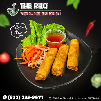 The Pho Vietnamese Kitchen - Treat yourself at The Pho Vietnamese Kitchen with our irresistibly crispy, golden egg rolls! - Vietnamese Near Me - Houston, Texas The Pho Vietnamese Kitchen - Treat yourself at The Pho Vietnamese Kitchen with our irresistibly crispy, golden egg rolls! - Vietnamese Near Me - Houston, Texas