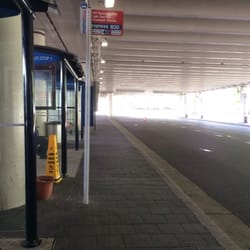 Bus stop #1 at BWI
