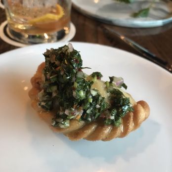 Riel - Mushroom empanadas - New American Near Me - Houston, Texas Riel - Mushroom empanadas - New American Near Me - Houston, Texas