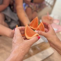 Wine Girl - Grapefruit jello shots!