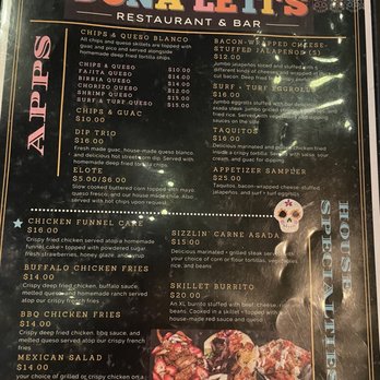 Dona Leti's - Menu - Cocktail Bars Near Me - Houston, Texas Dona Leti's - Menu - Cocktail Bars Near Me - Houston, Texas