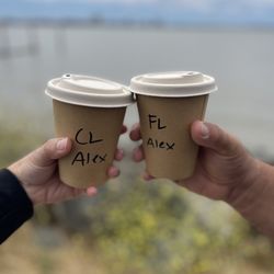 Fog line latte & Brown sugar cardamon latte