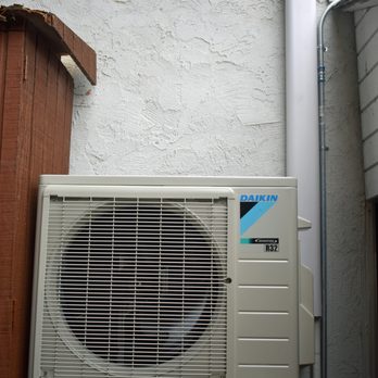 Fuse Service - Daikin compressor on house external wall. - Heating & Air Conditioning/HVAC Near Me - Fremont, California
