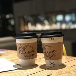 Village Coffee - Carmel Dream Breve and Americano!