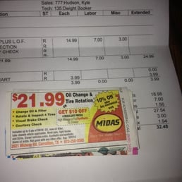 Midas is a rip off