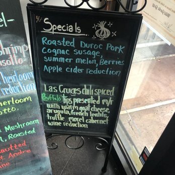 Wild Garlic Grill - Chef specials 2 - French Near Me - Tucson, Arizona Wild Garlic Grill - Chef specials 2 - French Near Me - Tucson, Arizona