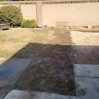 Frontline Junkers - Removed flower bed. Makes yard look bigger. - Junk Removal & Hauling Near Me Frontline Junkers - Removed flower bed. Makes yard look bigger. - Junk Removal & Hauling Near Me