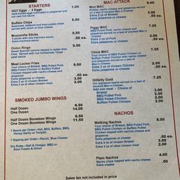 Menu Menu