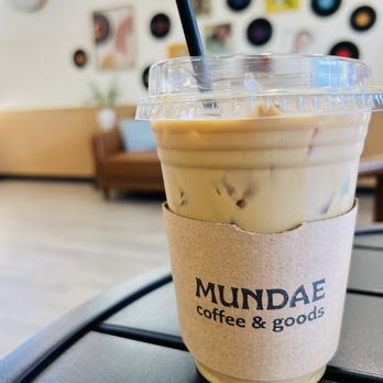 Mundae - Iced brown sugar latte. - Coffee & Tea Near Me - Whittier, California Mundae - Iced brown sugar latte. - Coffee & Tea Near Me - Whittier, California