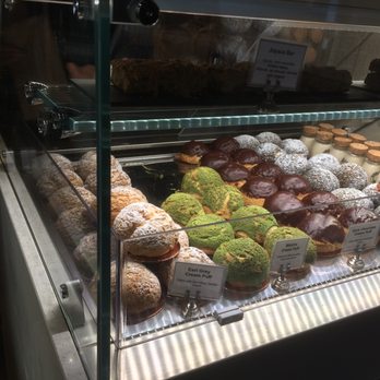 Bibble & Sip - cream puff display case - Coffee & Tea Near Me - New York, New York Bibble & Sip - cream puff display case - Coffee & Tea Near Me - New York, New York