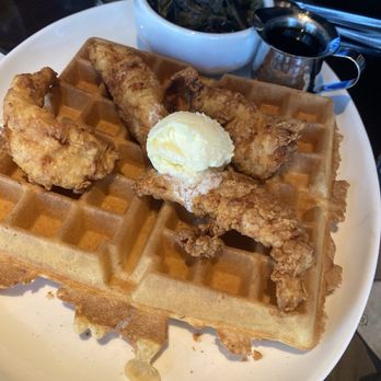 Magnolia Blue - Chicken and Waffles - Southern Near Me - High Point, North Carolina