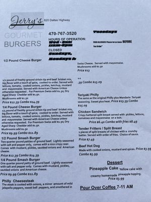 Jerry's Gourmet Burgers by null
