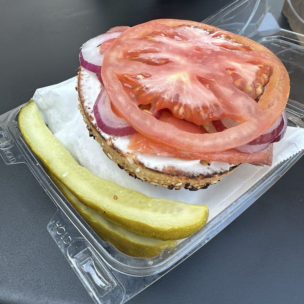 Traditional (Bagel, Cream Cheese, & Lox), Pickle Traditional (Bagel, Cream Cheese, & Lox), Pickle