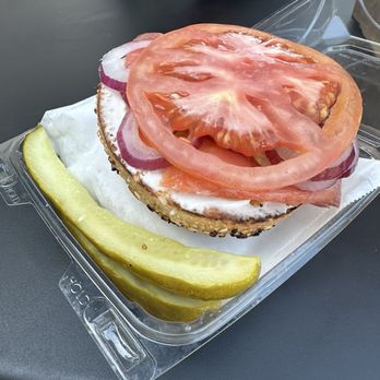 Western Bagel - Traditional (Bagel, Cream Cheese, & Lox), Pickle - Bagels Near Me - Chatsworth, California Western Bagel - Traditional (Bagel, Cream Cheese, & Lox), Pickle - Bagels Near Me - Chatsworth, California