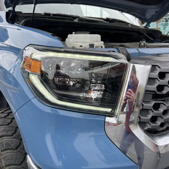 Emerald Detail - Passenger headlight restored - Auto Detailing Near Me - National City, California Emerald Detail - Passenger headlight restored - Auto Detailing Near Me - National City, California