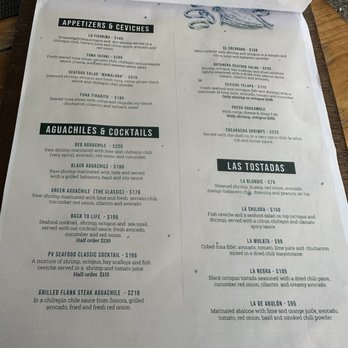Abulón - Menu - Seafood Near Me - Puerto Vallarta, JAL Abulón - Menu - Seafood Near Me - Puerto Vallarta, JAL