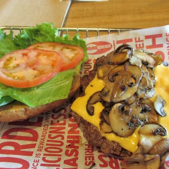 Smashburger - Mushroom cheeseburger - Burgers Near Me - Warwick, Rhode Island Smashburger - Mushroom cheeseburger - Burgers Near Me - Warwick, Rhode Island