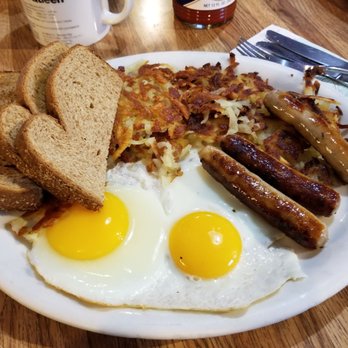 Peanuts Deluxe Cafe - Sausage & Eggs. - Diners Near Me - San Jose, California