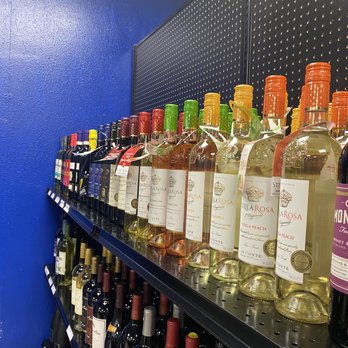 Esters Liquor - bottles of wine on a shelf - Beer, Wine & Spirits Near Me - Irving, Texas