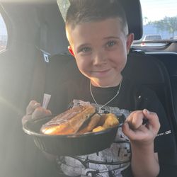 Kid's smash burger