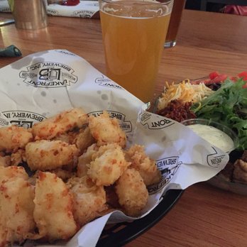 Lakefront Brewery - Cheese curds... with ranch, hazy rabbit ipa, side salad... with ranch - Breweries Near Me - Milwaukee, Wisconsin Lakefront Brewery - Cheese curds... with ranch, hazy rabbit ipa, side salad... with ranch - Breweries Near Me - Milwaukee, Wisconsin