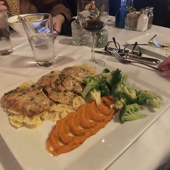 Allegro - I love my dish. It was chicken on top of pasta with sweet potato.  Sweet potato was amazing - Italian Near Me - Upland, California