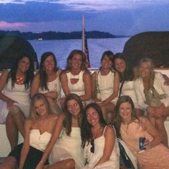Yacht Charters on the Bay - My bridesmaids and friends during the welcome cruise. - Venues & Event Spaces Near Me - Annapolis, Maryland Yacht Charters on the Bay - My bridesmaids and friends during the welcome cruise. - Venues & Event Spaces Near Me - Annapolis, Maryland