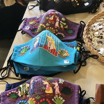 Bargain Center - Embroidered masks - Thrift Stores Near Me - New Orleans, Louisiana