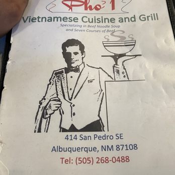 Pho #1 - The menu - Vietnamese Near Me - Albuquerque, New Mexico