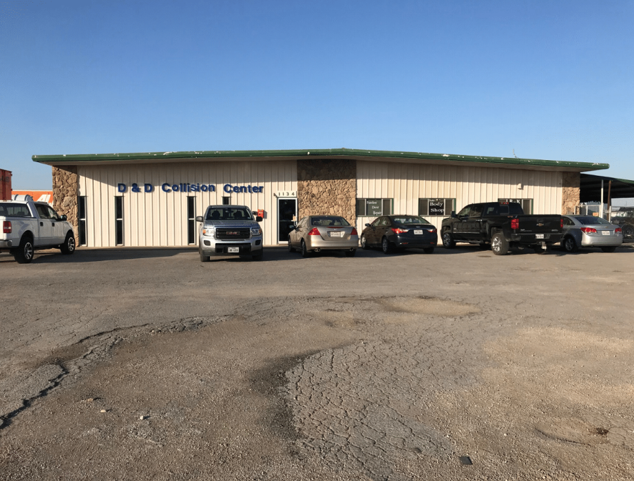 D&D COLLISION CENTER Updated September 2024 1134 E Hwy 80, Abilene