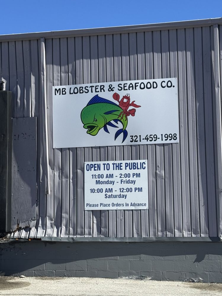 M B Seafood Company Logo