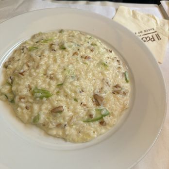 Il Pastaio - Risotto with mushroom and asparagus - Italian Near Me - Beverly Hills, California