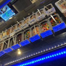 a variety of ice creams