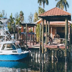 Wood Dock & Seawall