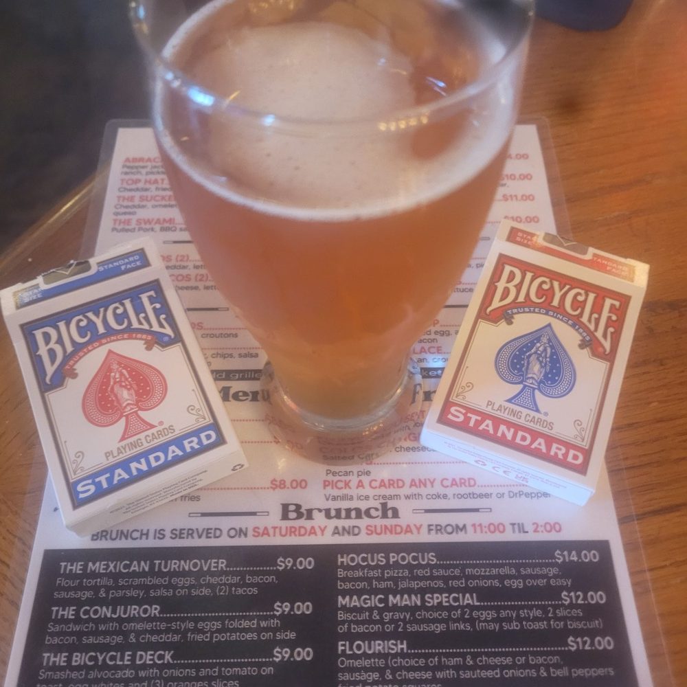 Redbone Magic Brewing - Brunch menu with Octbonerfesr beer! YUM! - Breweries Near Me - Texarkana, Texas