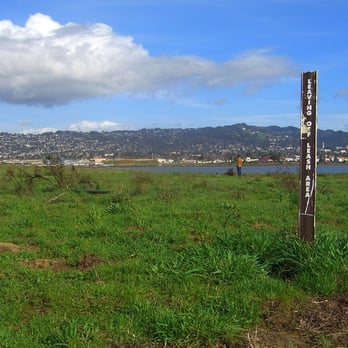 Cesar Chavez Park - These somewhat inconspicuous posts mark the barrier between on and off-leash dog areas. - Parks Near Me - Berkeley, California Cesar Chavez Park - These somewhat inconspicuous posts mark the barrier between on and off-leash dog areas. - Parks Near Me - Berkeley, California