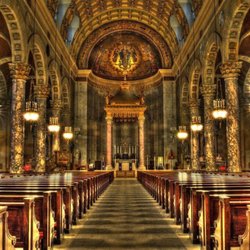 The Basilica of the Immaculate Conception - The Basilica of the Immaculate Conception, Waterbury, CT.                    Photo  Source: pinterest.com