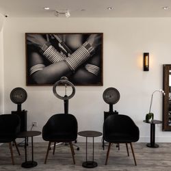 John Henry Salon - Processing time dryers