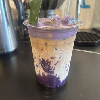 Loki Coffee - Ube halaya latte - Cafes Near Me - Salt Lake City, Utah