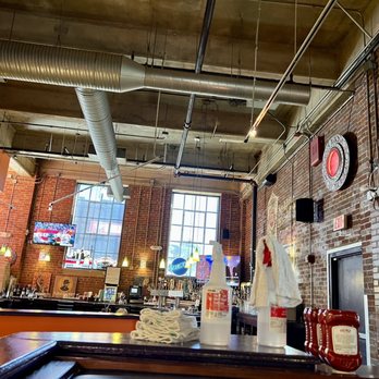 Mellow Mushroom - the interior of a restaurant - Pizza Near Me - Durham, North Carolina