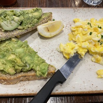 First Watch - Avocado Toast + Scrambled Eggs - Breakfast & Brunch Near Me - Creve Coeur, Missouri First Watch - Avocado Toast + Scrambled Eggs - Breakfast & Brunch Near Me - Creve Coeur, Missouri