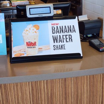 Habit Burger & Grill - a banana wafer shake - Salad Near Me - Montebello, California Habit Burger & Grill - a banana wafer shake - Salad Near Me - Montebello, California