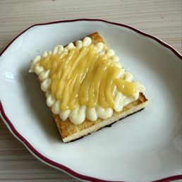Ricotta Cake with Diplomat Cream and Lemon Curd. Ricotta Cake with Diplomat Cream and Lemon Curd.