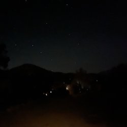 Boulder Gulch Campground - Clearest sky I've seen